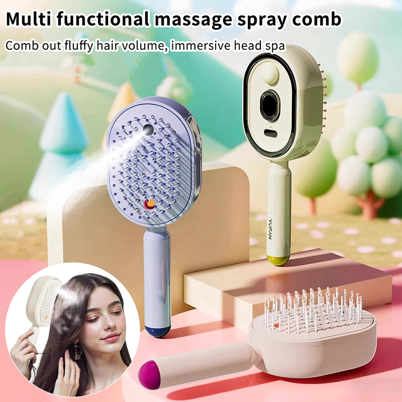 Scalp Massager Electric - Peine de Masaje Multifuncional, Masajeador Eléctrico