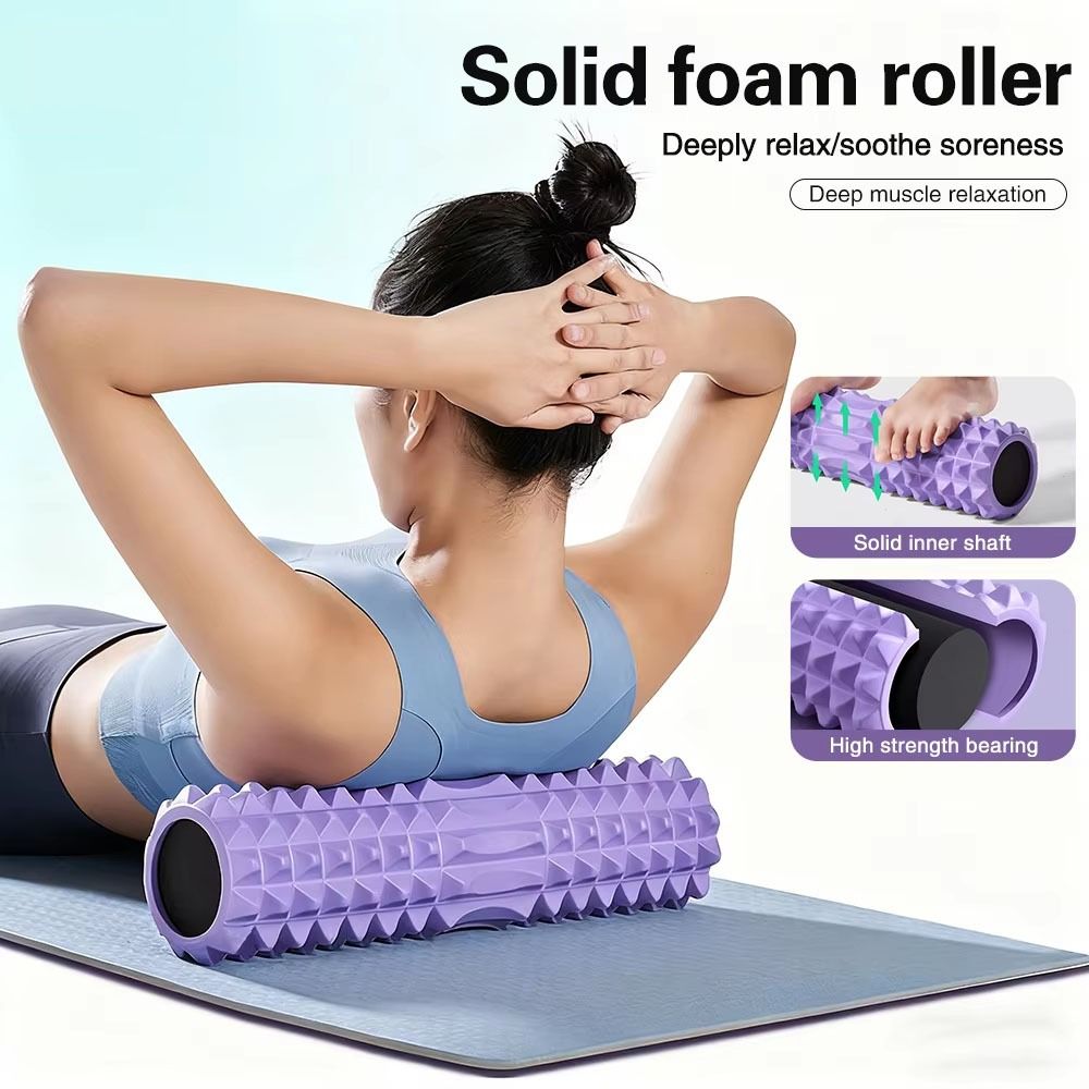 Foam Roller Trigger Point - Rodillo de Espuma EVA para Fitness,