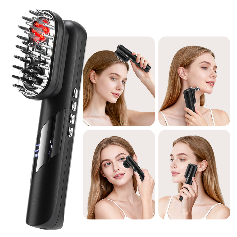 Scalp Massager Electric - Aplicador de aceite para el cabello,
