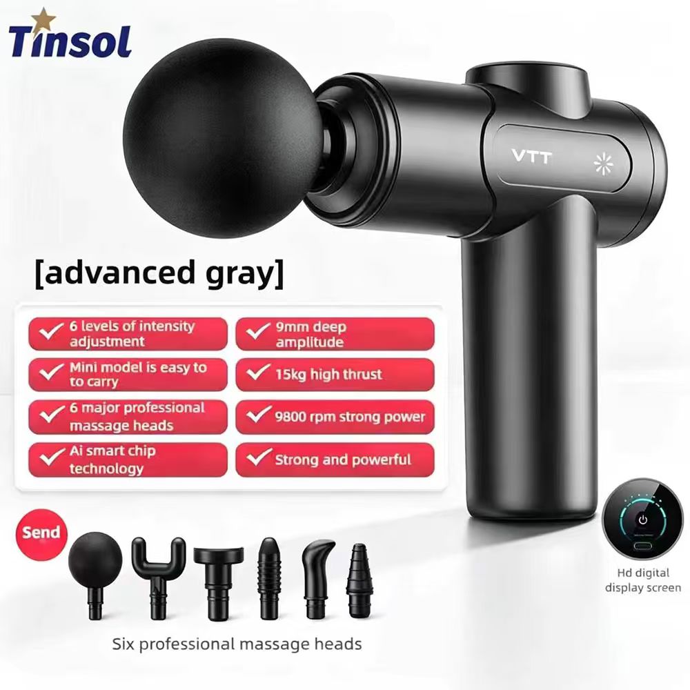 Scalp Massager Electric - Pistola de Masaje Fascial Eléctrica TINSOL,