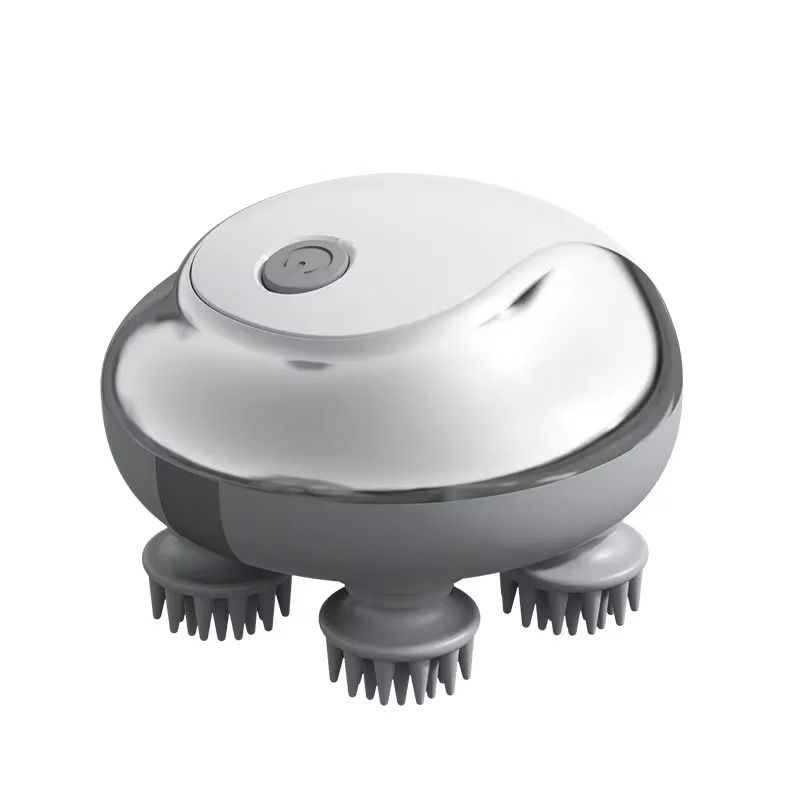 Scalp Massager Electric - Mini masajeador de cabeza recargable, masajeador