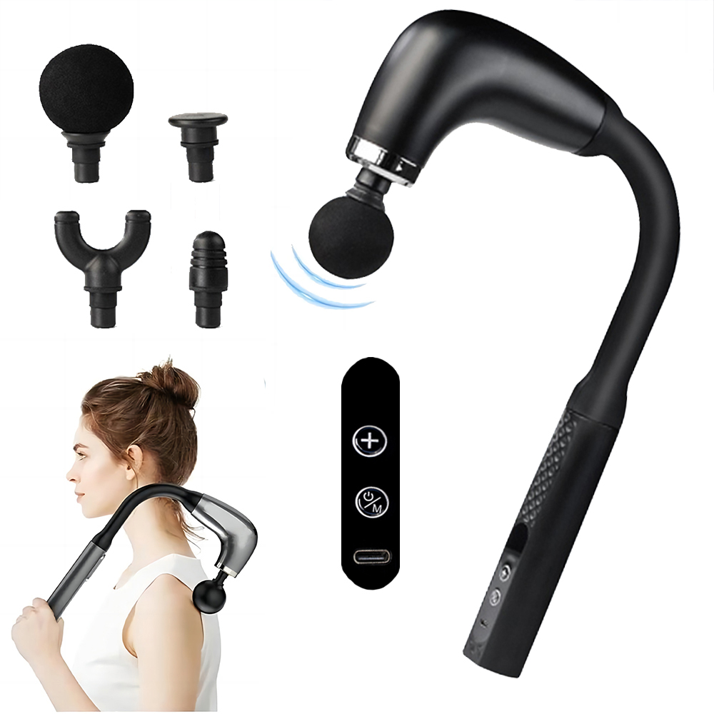 Scalp Massager Electric - Pistola de masaje fascial portátil, pistola