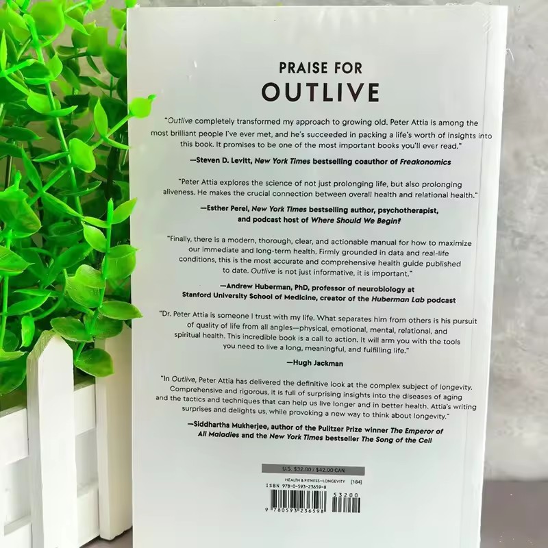 Outlive By Peter Attia Estrate - Longevity Health & Wellness Hotel reseña y precio