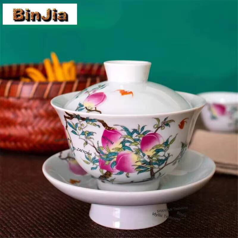 Juego de tazas de té Sancai co - Longevity Health & Wellness Hotel reseña y precio