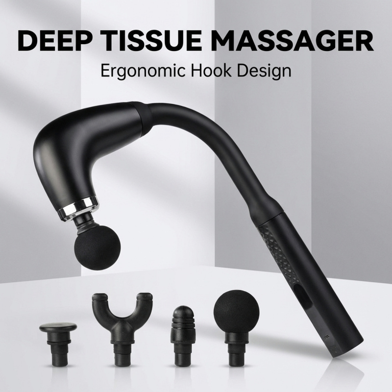 Pistola de Masaje Muscular Elé - Scalp Massager Electric reseña y precio