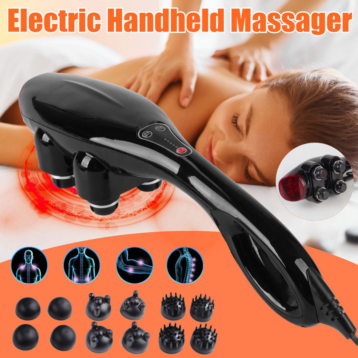 Masajeador potente multifuncio - Scalp Massager Electric reseña y precio