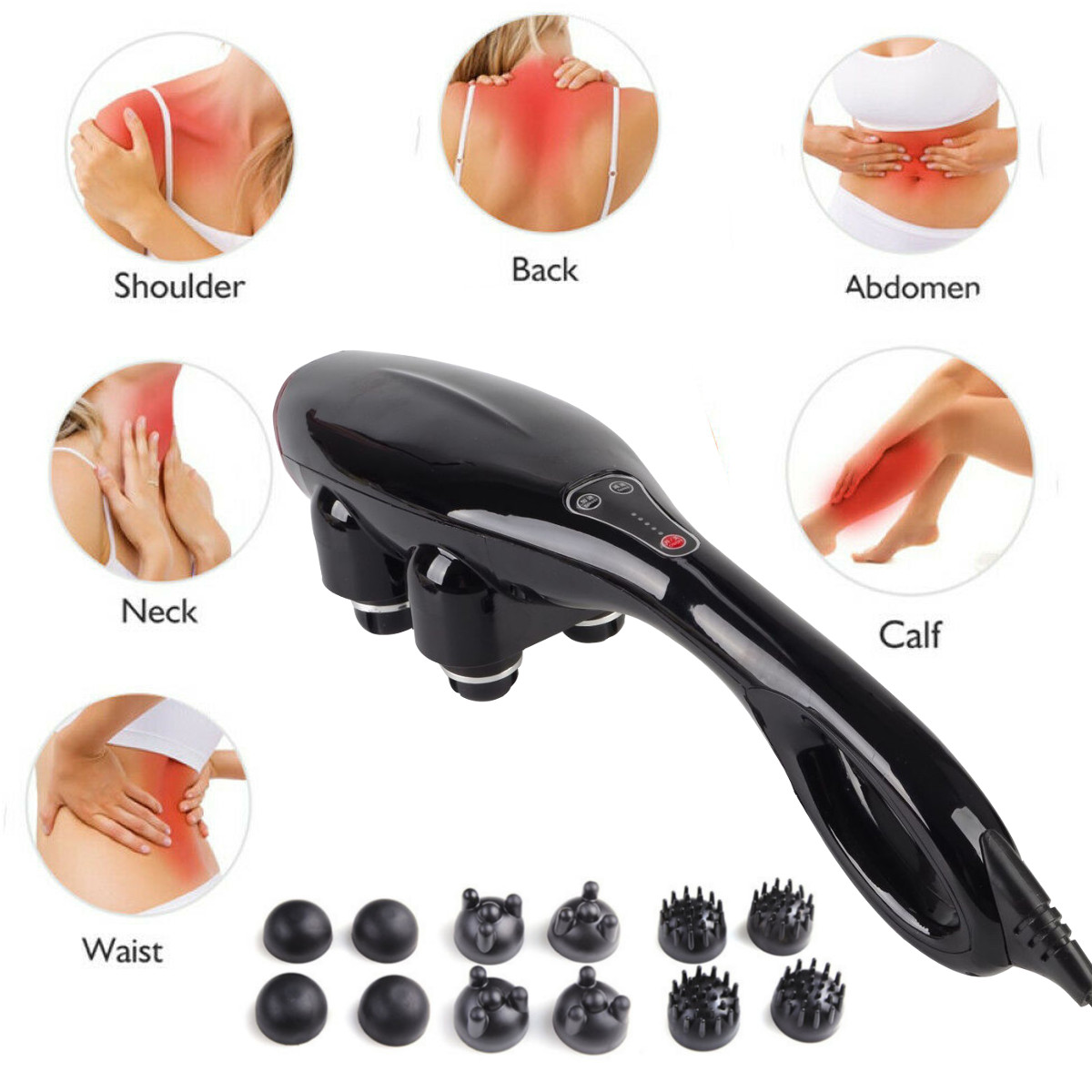 Masajeador potente multifuncio - Scalp Massager Electric reseña y precio