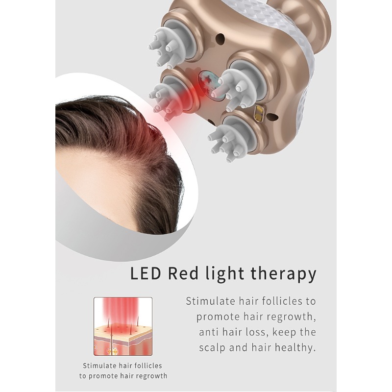 Masajeador Eléctrico Portátil  - Scalp Massager Electric reseña y precio