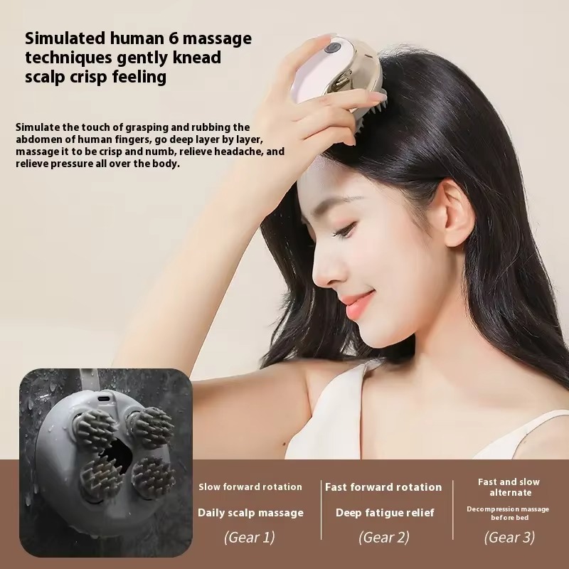 Mini masajeador de cabeza reca - Scalp Massager Electric reseña y precio