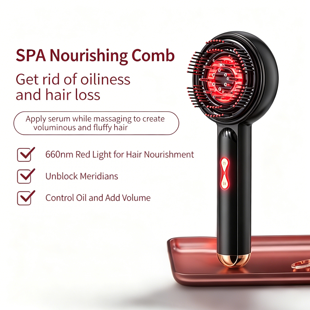 Peine de Masaje Eléctrico con  - Scalp Massager Electric reseña y precio