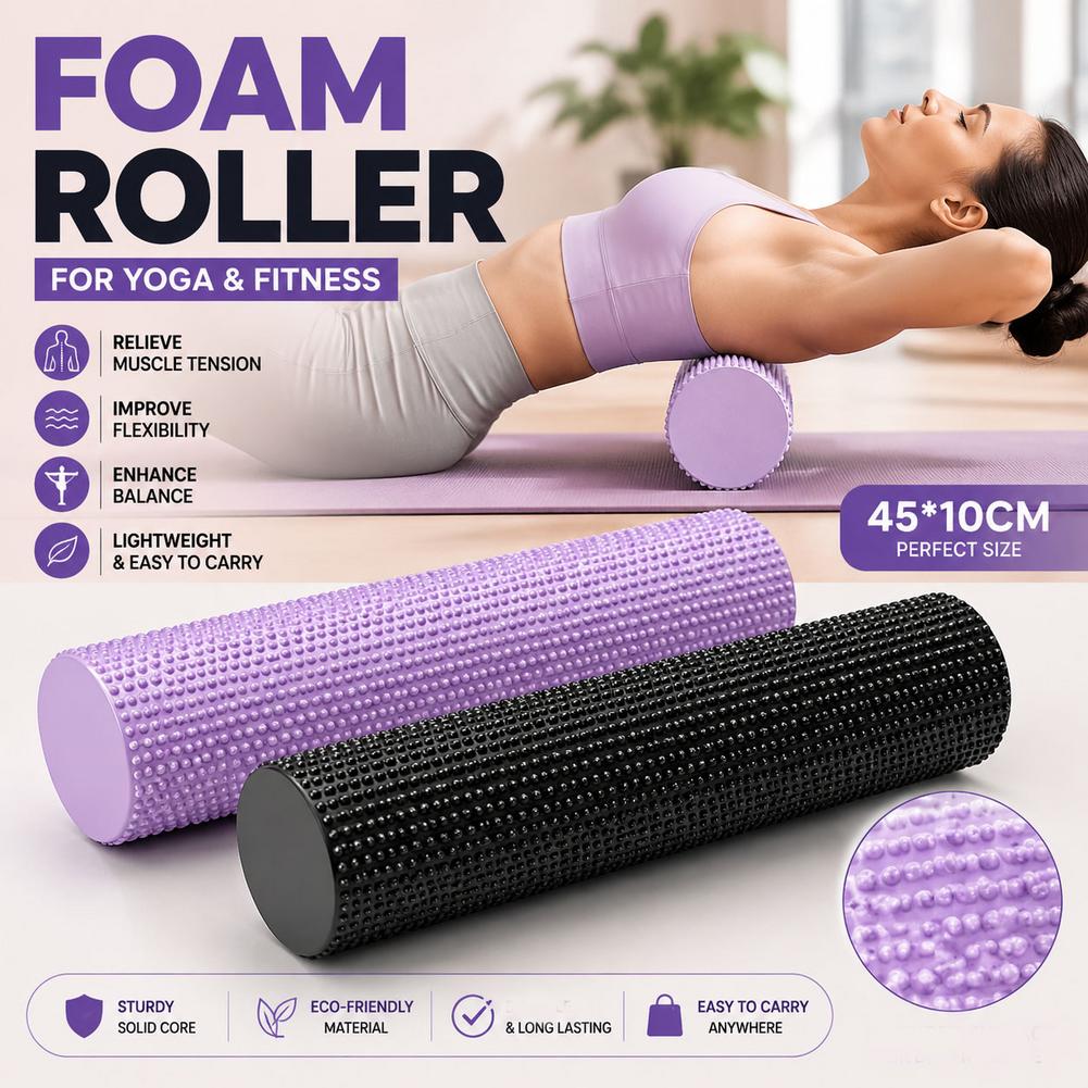 Rodillo de Espuma para Yoga de - Health Wellness And Fitness reseña y precio