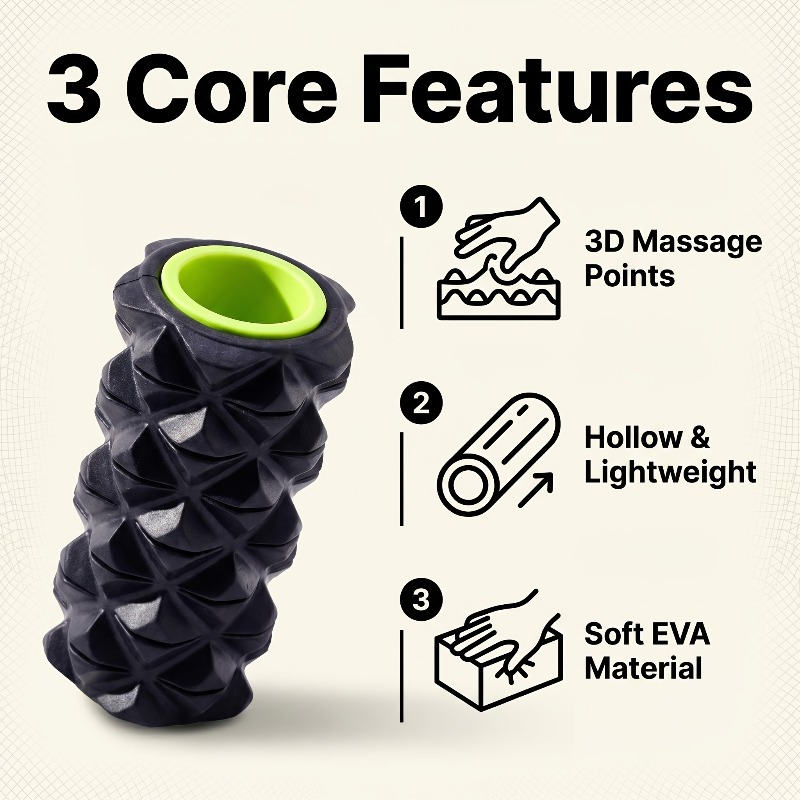 Rodillo de espuma para masaje  - Foam Roller Trigger Point reseña y precio