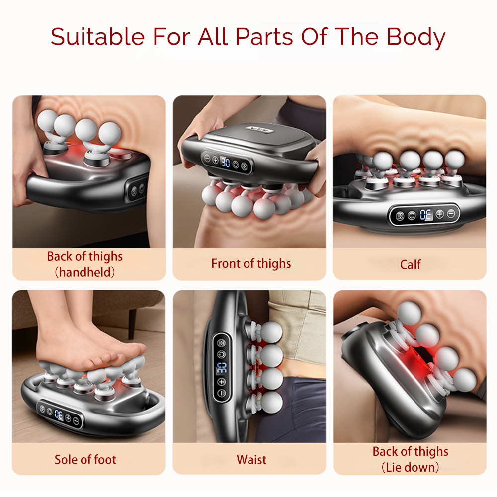 Pistola de Fascia de 16 cabeza - Scalp Massager Electric reseña y precio