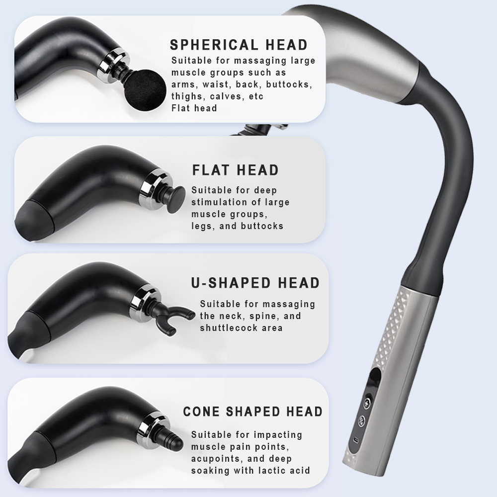 Pistola de masaje fascial port - Scalp Massager Electric reseña y precio