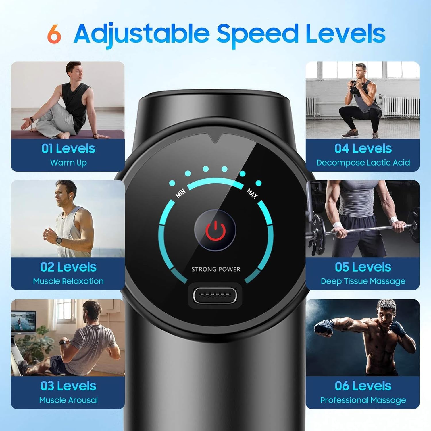 Nueva pistola de masaje de tej - Health Wellness And Fitness reseña y precio